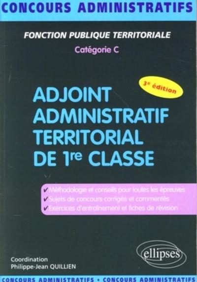 Adjoint administratif territorial - 3e édition (9782729838171-front-cover)