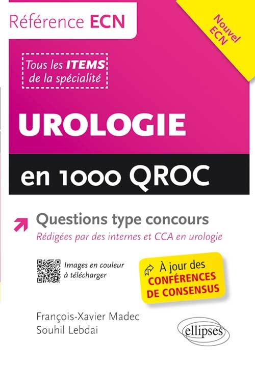 Urologie en 1000 QROC (9782729884161-front-cover)