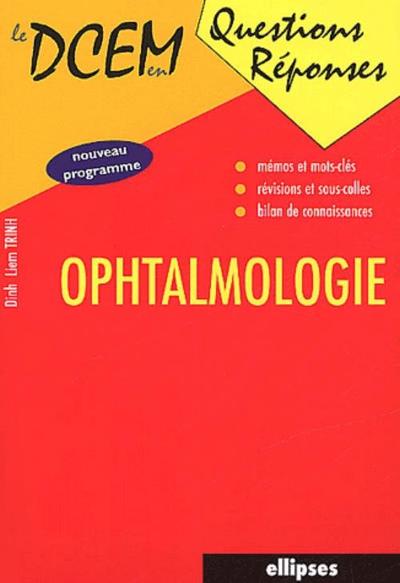 Ophtalmologie (9782729813192-front-cover)