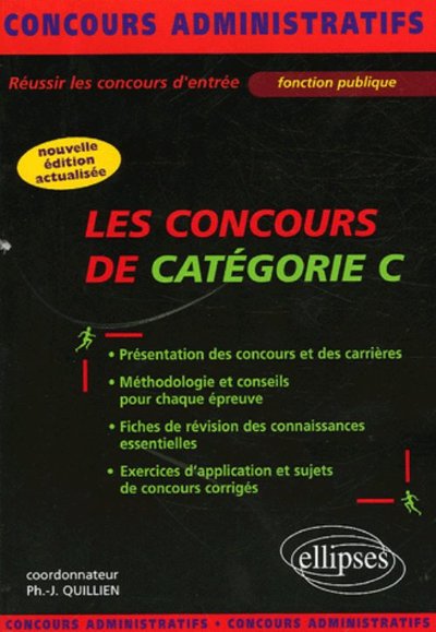 Les concours de catégorie C - Nouvelle édition actualisée (9782729822569-front-cover)