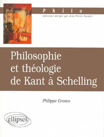 Philosophie et théologie de Kant à Schelling (9782729859176-front-cover)