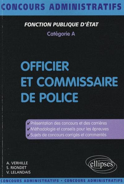 Officier et commissaire de police (9782729836337-front-cover)