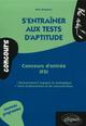 S'entraîner aux tests d'aptitude - Concours d'entrée IFSI (9782729853198-front-cover)