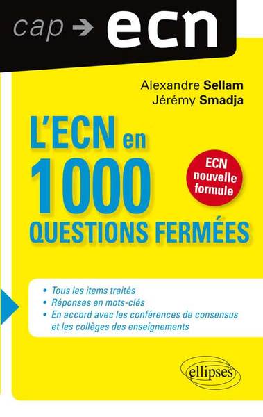 L’ECN en 1000 Questions fermées (9782729877002-front-cover)