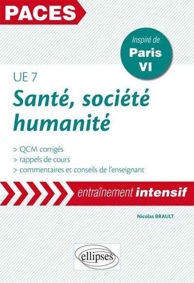 UE7 - Santé, société, humanité (9782729875756-front-cover)