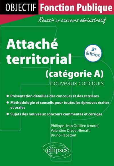 Attaché territorial - nouveaux concours (catégorie A) (9782729873844-front-cover)