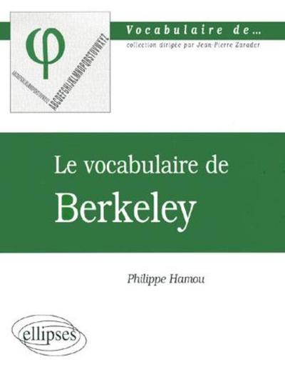 vocabulaire de Berkeley (Le) (9782729802110-front-cover)