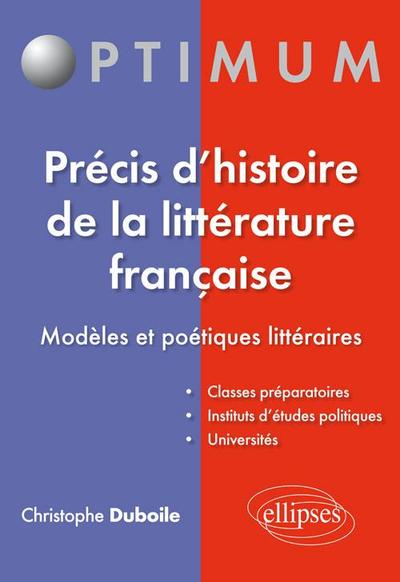 Précis d'histoire de la littérature française (9782729871406-front-cover)