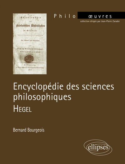 Hegel, Encylopédie des sciences philosophiques (9782729821722-front-cover)