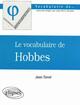 vocabulaire de Hobbes (Le) (9782729817206-front-cover)