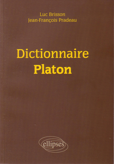 Dictionnaire Platon (9782729834401-front-cover)