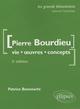 Bourdieu Pierre  - Vie, oeuvres, concepts - 2e édition mise à jour (9782729852030-front-cover)