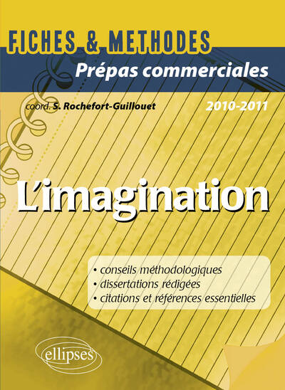 L'imagination. Epreuve culture générale CPGE com (9782729860561-front-cover)