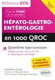 Hépato-Gastro-Entérologie en 1000 QROC (9782729886820-front-cover)