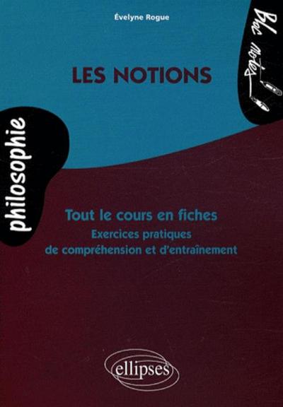Philosophie : les notions (9782729842567-front-cover)
