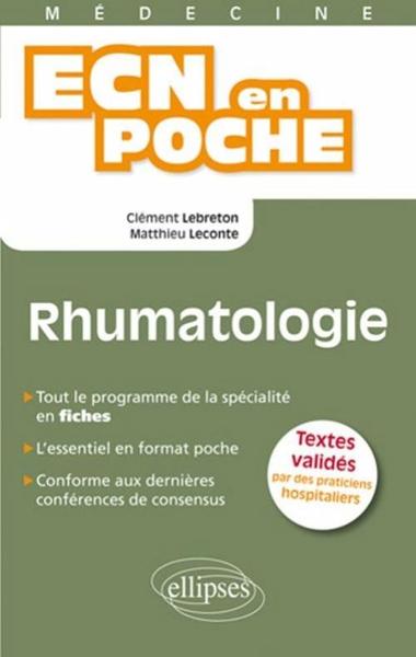 Rhumatologie (9782729863654-front-cover)