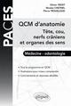 QCM d'Anatomie - Tête, cou, nerfs crâniens et organes des sens (9782729870263-front-cover)