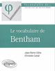vocabulaire de Bentham (Le) (9782729811686-front-cover)
