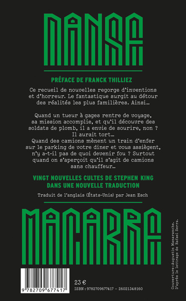 Danse macabre - Nouvelle traduction (9782709677417-back-cover)