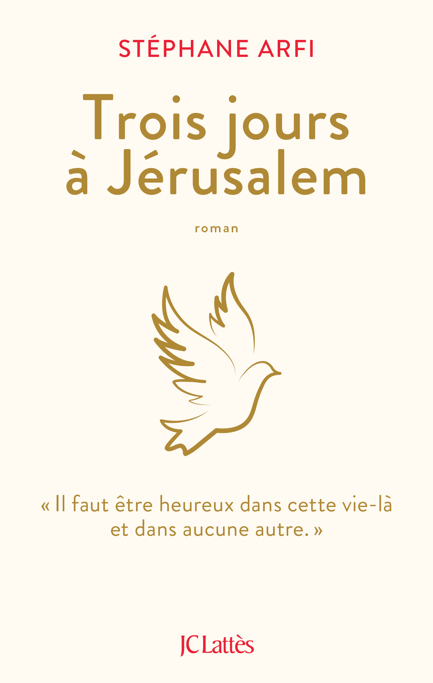 Trois jours à Jérusalem (9782709663373-front-cover)