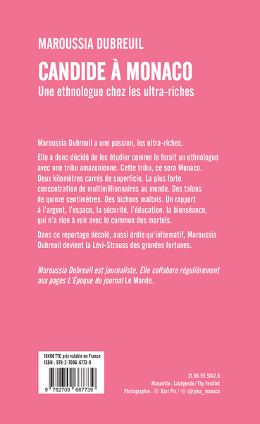 Candide à Monaco, Une ethnologue chez les ultra-riches (9782709667739-back-cover)