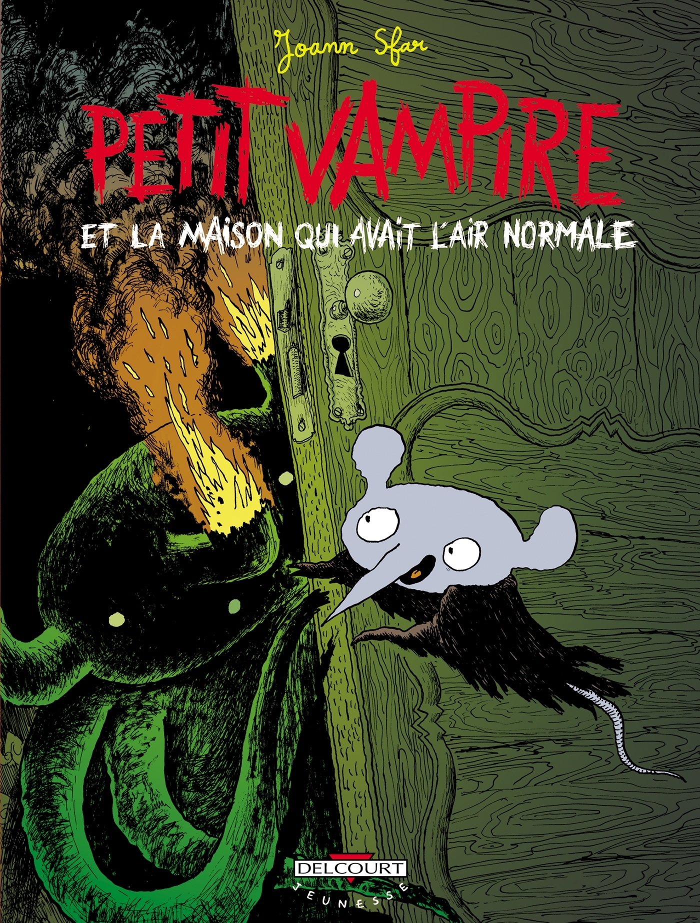 Petit Vampire T04, Et la maison qui avait l'air normale (9782840557517-front-cover)