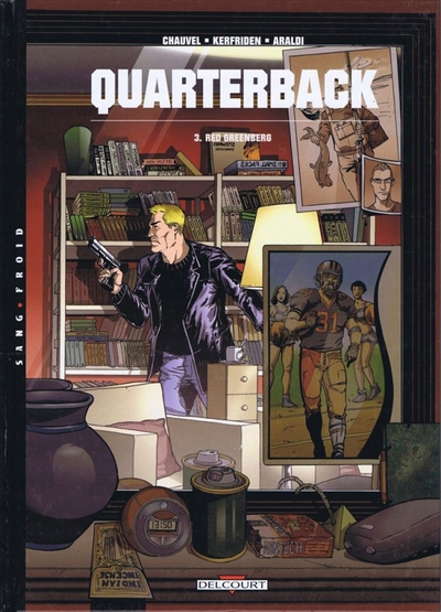 Quarterback T03, Red Greenberg (9782840558132-front-cover)