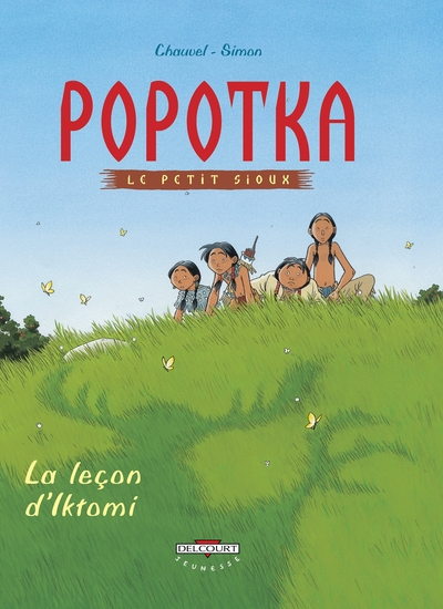 Popotka le petit sioux T01, La Leçon d'Iktomi (9782840558415-front-cover)