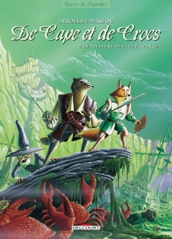 De Cape et de Crocs T04, Le Mystère de l'île étrange (9782840553359-front-cover)