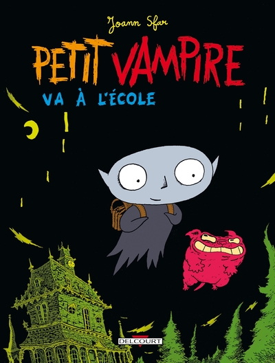 Petit Vampire T01, Va à l'école (9782840554011-front-cover)