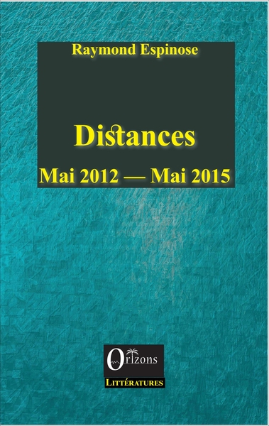 Distances Mai 2012 - Mai 2015 (9791030901030-front-cover)