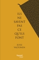 Ils ne savent pas ce qu'ils font (9782863743614-front-cover)