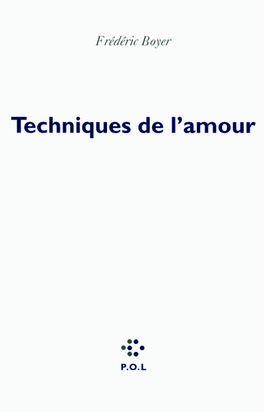 Techniques de l'amour (9782846824545-front-cover)