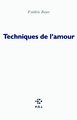 Techniques de l'amour (9782846824545-front-cover)