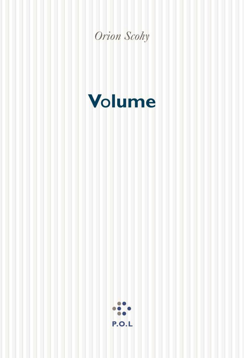 Volume (9782846820875-front-cover)