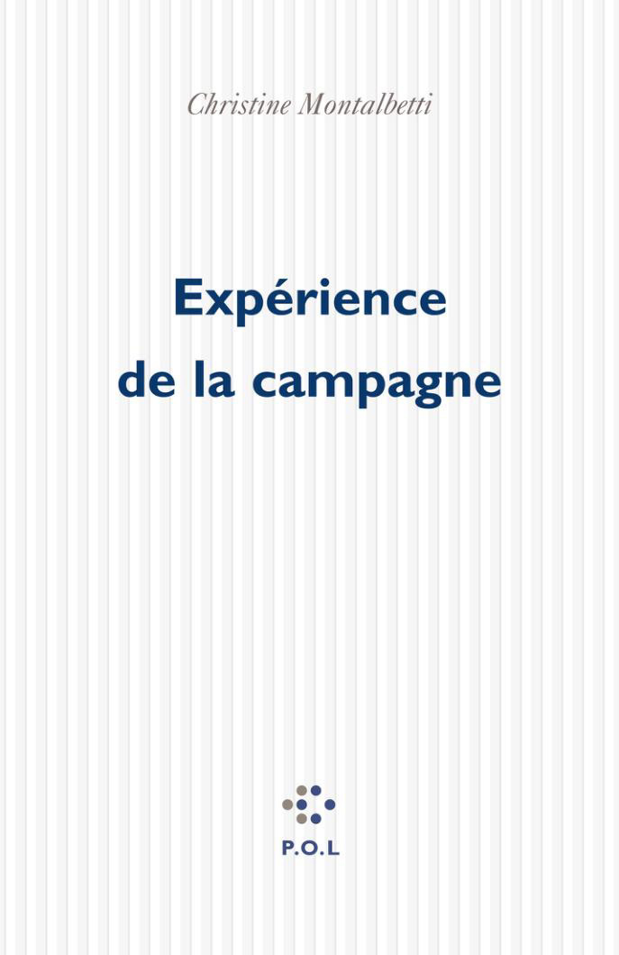 Expérience de la campagne (9782846820615-front-cover)