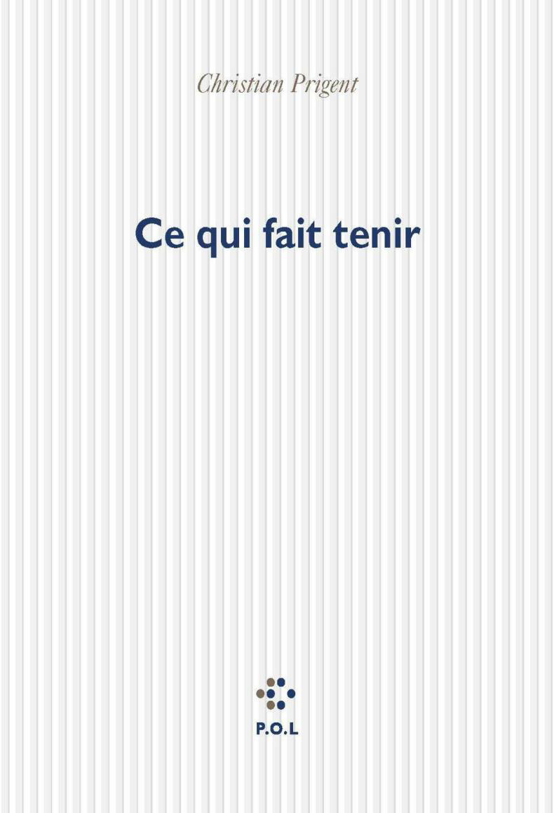 Ce qui fait tenir (9782846821117-front-cover)