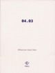 04.03, Mélanges pour Jacques Dupin (9782846821797-front-cover)