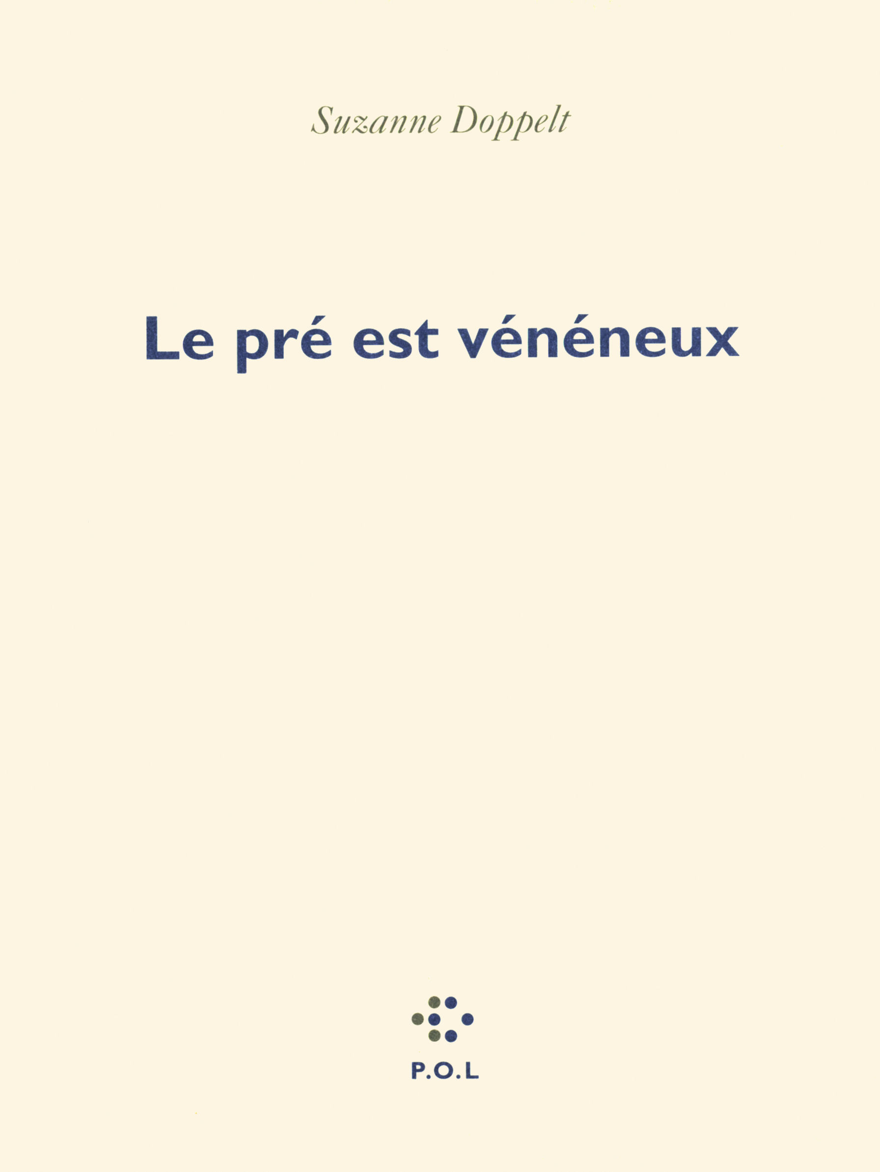 Le pré est vénéneux (9782846821766-front-cover)