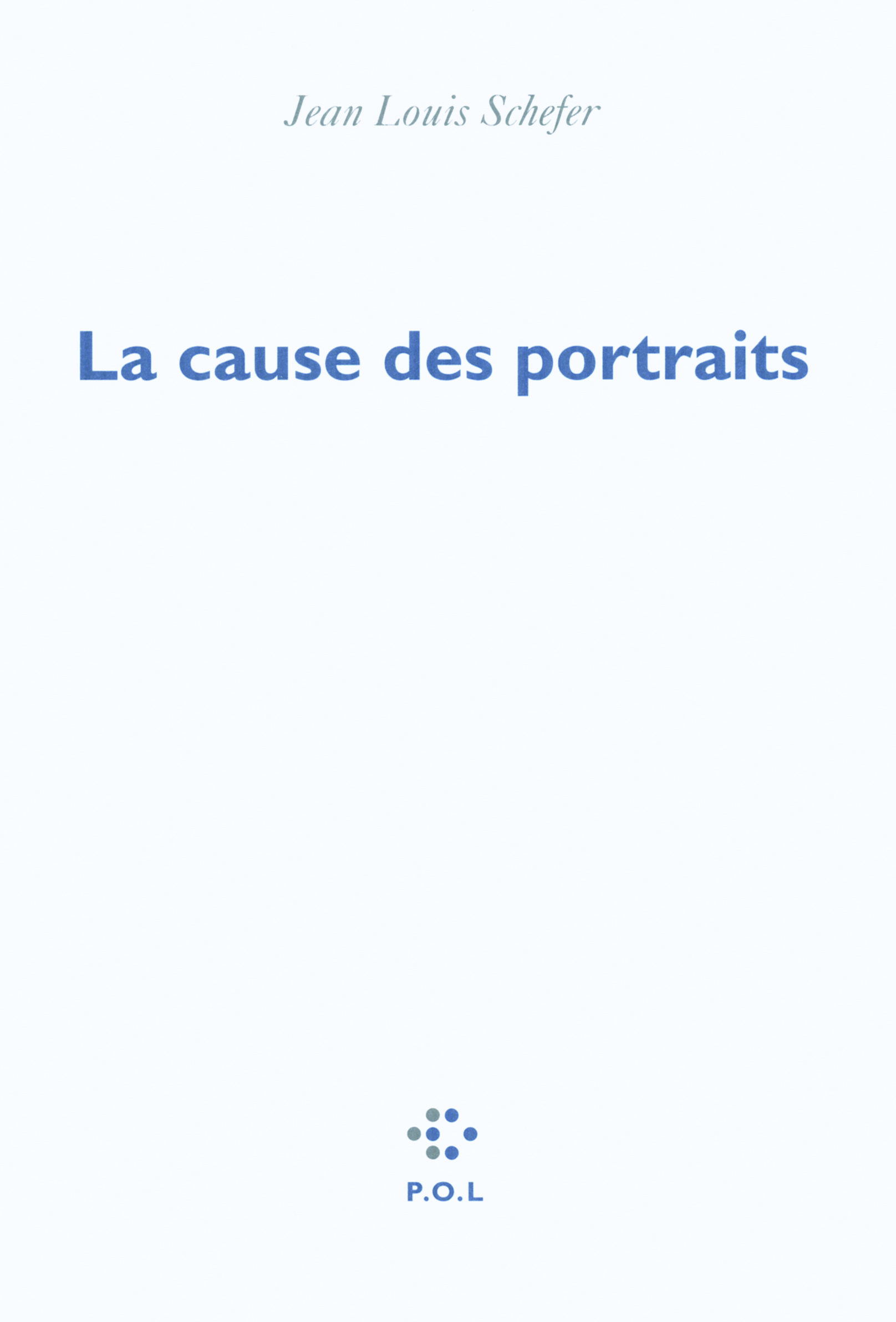 La cause des portraits (9782846823289-front-cover)