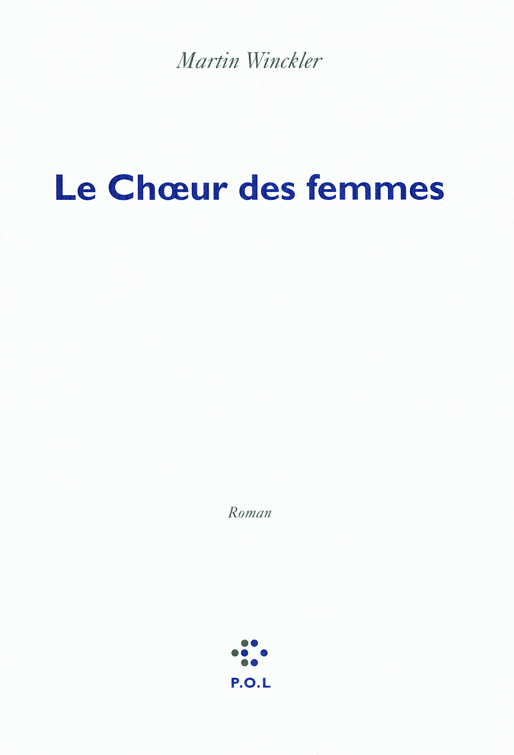 Le Choeur des femmes (9782846822671-front-cover)