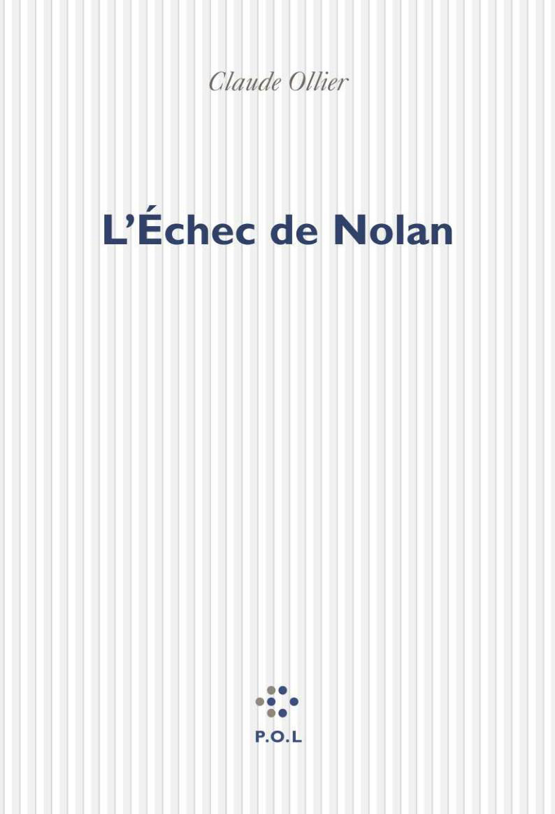 L'Échec de Nolan (9782846820141-front-cover)