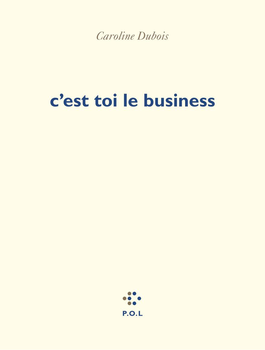 C'est toi le business (9782846820752-front-cover)