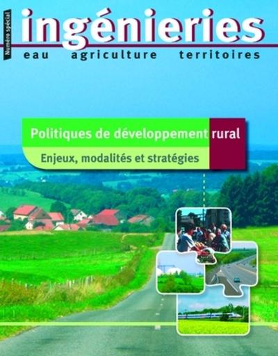 Politiques de développement rural. enjeux, modalités et stratégies (9782853626644-front-cover)
