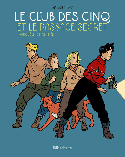 Le Club des Cinq et le passage secret - Petit Format, Format carré (9782016284018-front-cover)