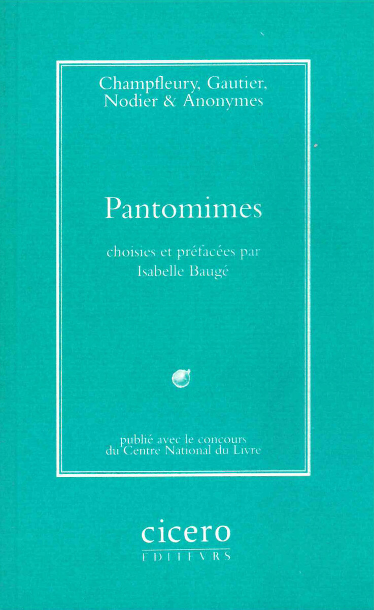 Pantomimes (9782908369175-front-cover)