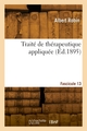 Traité de thérapeutique appliquée. Fascicule 13 (9782329901275-front-cover)