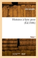 Histoires à faire peur. Tome 1 (9782329916330-front-cover)