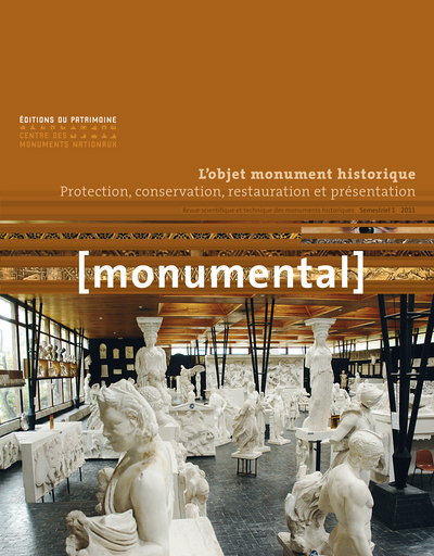 Monumental 2011-1 - L'objet monument historique (9782757701430-front-cover)
