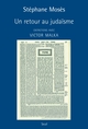 Un retour au judaïsme, Entretiens avec Victor Malka (9782020820936-front-cover)